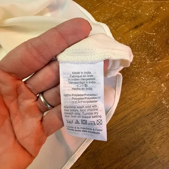 J. Crew Factory Cream Tank Top XXL - Picture 4 of 4